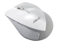 ASUS WT465 - Mouse - optical - wireless - 2.4 GHz - USB wireless receiver - white