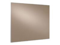 Lintex Boarder - Bulletin board - wall mountable - 455 x 605 mm - brown rice - white frame