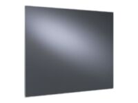 Lintex Boarder - Bulletin board - wall mountable - 455 x 605 mm - dark grey - white frame